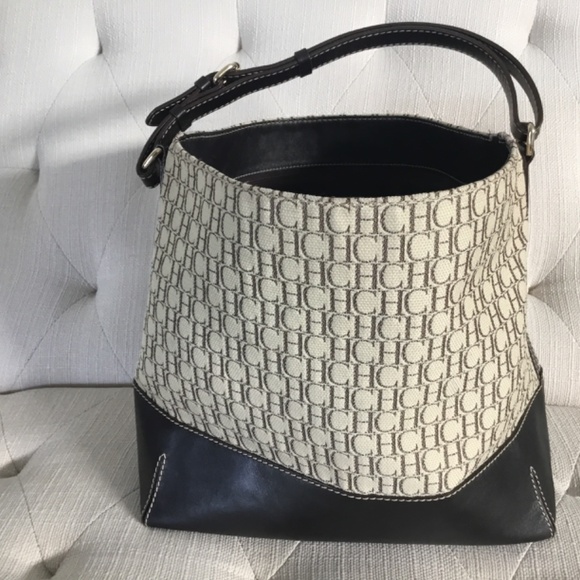 Authentic Carolina Herrera bag CH Carolina Herrera CH Carolina Herrera shoulder - Picture 6 of 12